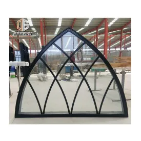 Factory Direct Sales round church window roll out handles